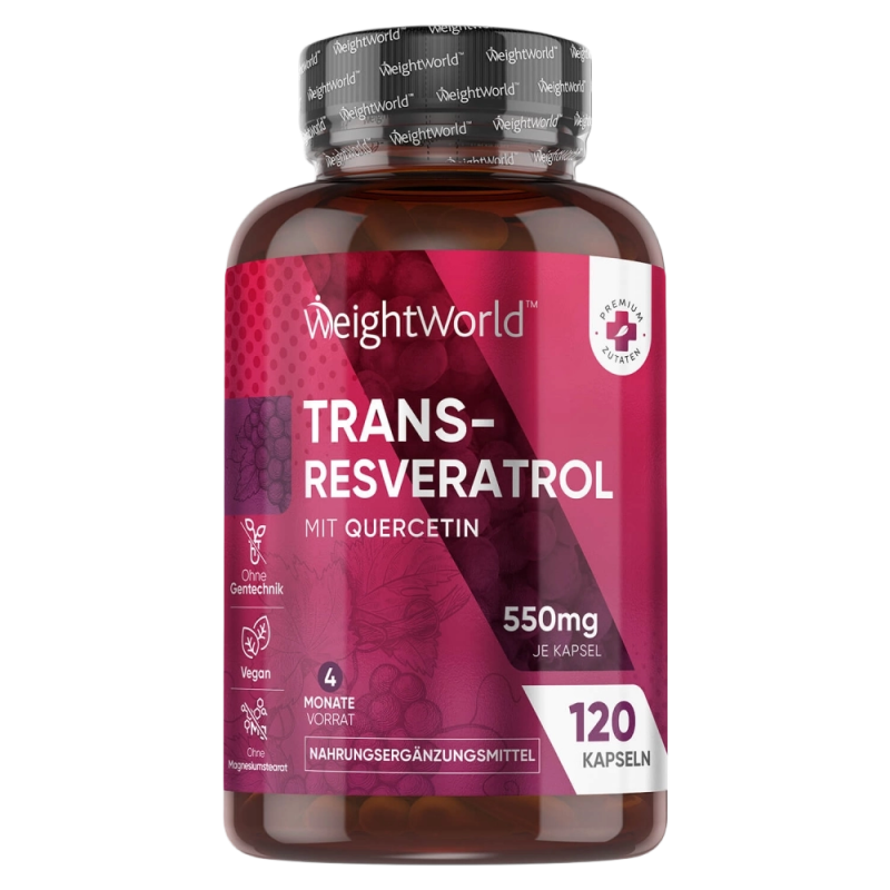 WeightWorld Transveratrol mit Quercetin