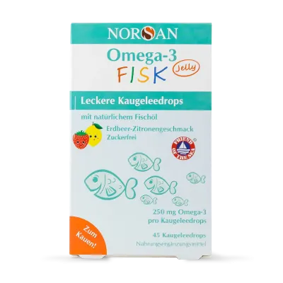 NORSAN Omega-3 FISK Jelly KIDS