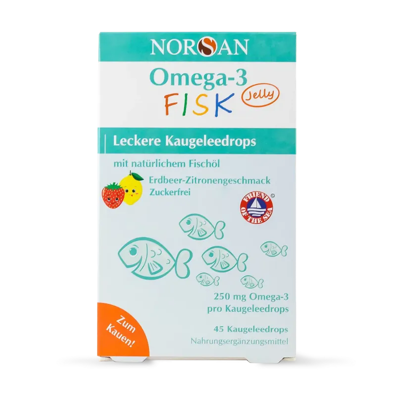 NORSAN Omega-3 FISK Jelly KIDS NORSAN Omega-3 FISK Jelly KIDS